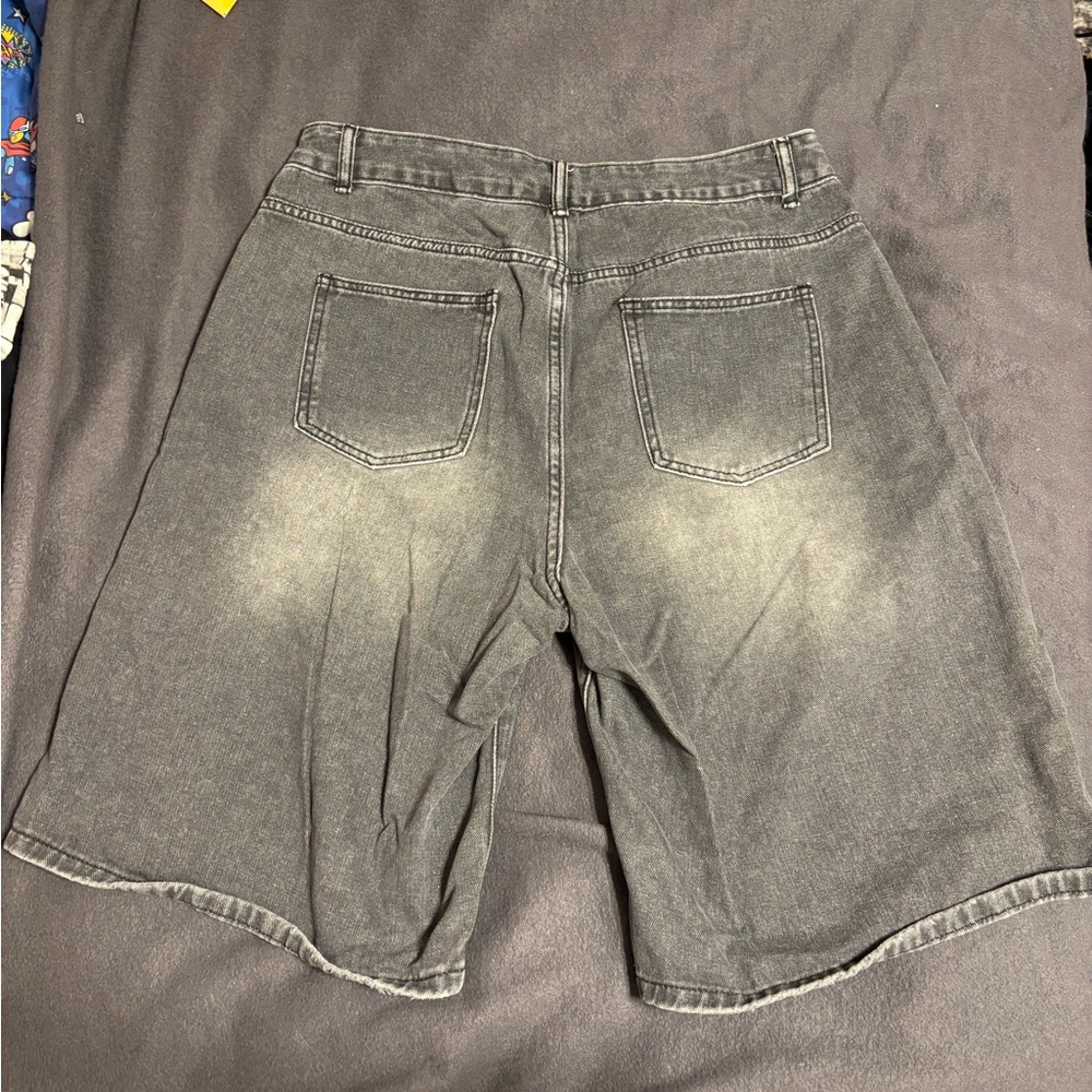 ROMWE Dark Gray Casual Men's Shorts